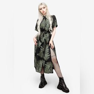 Disturbia Fern Midi Shirt Dress